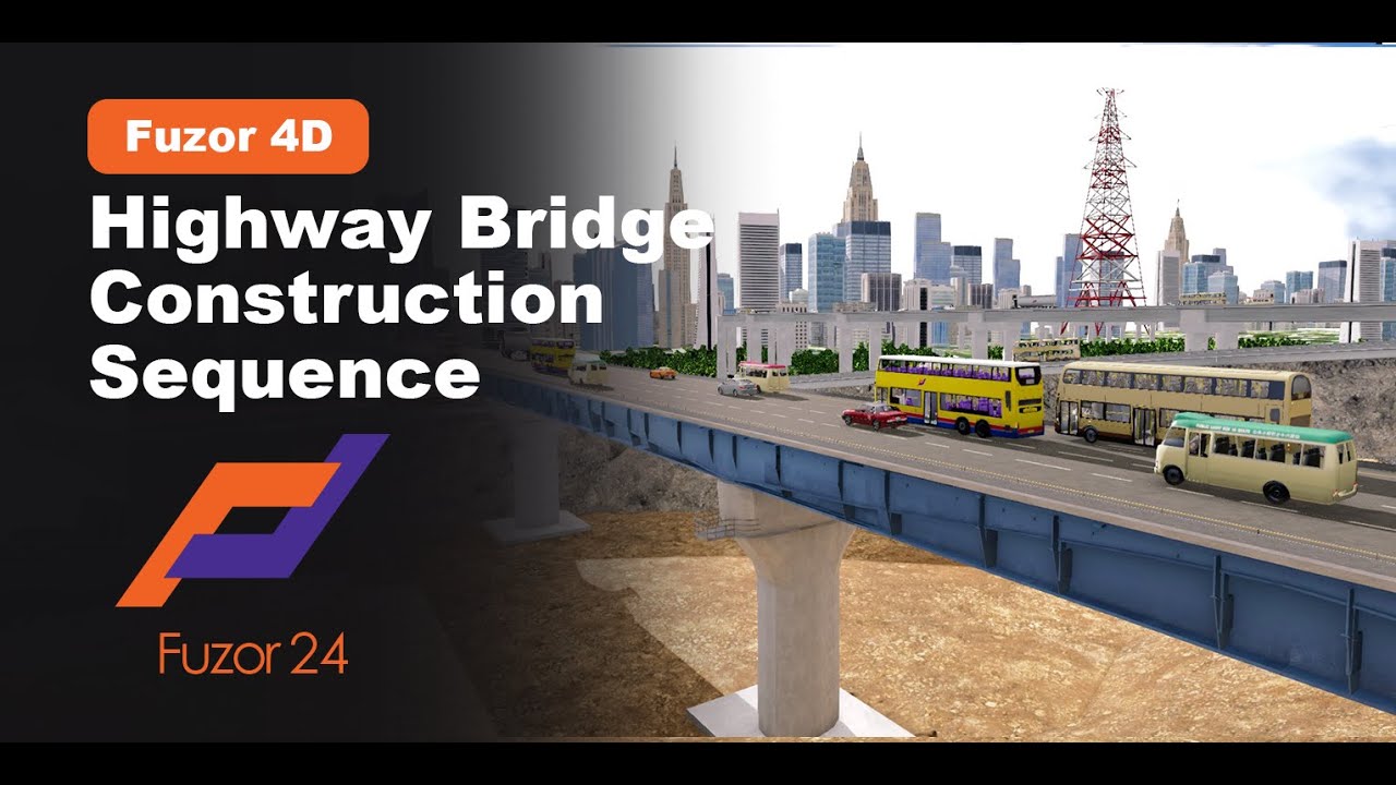 Highway Bridge Construction Sequence