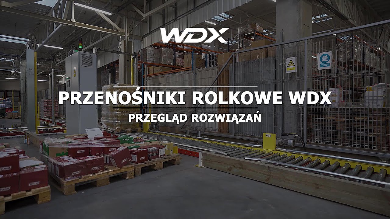 Przenośniki rolkowe WDX - przegląd rozwiązań
