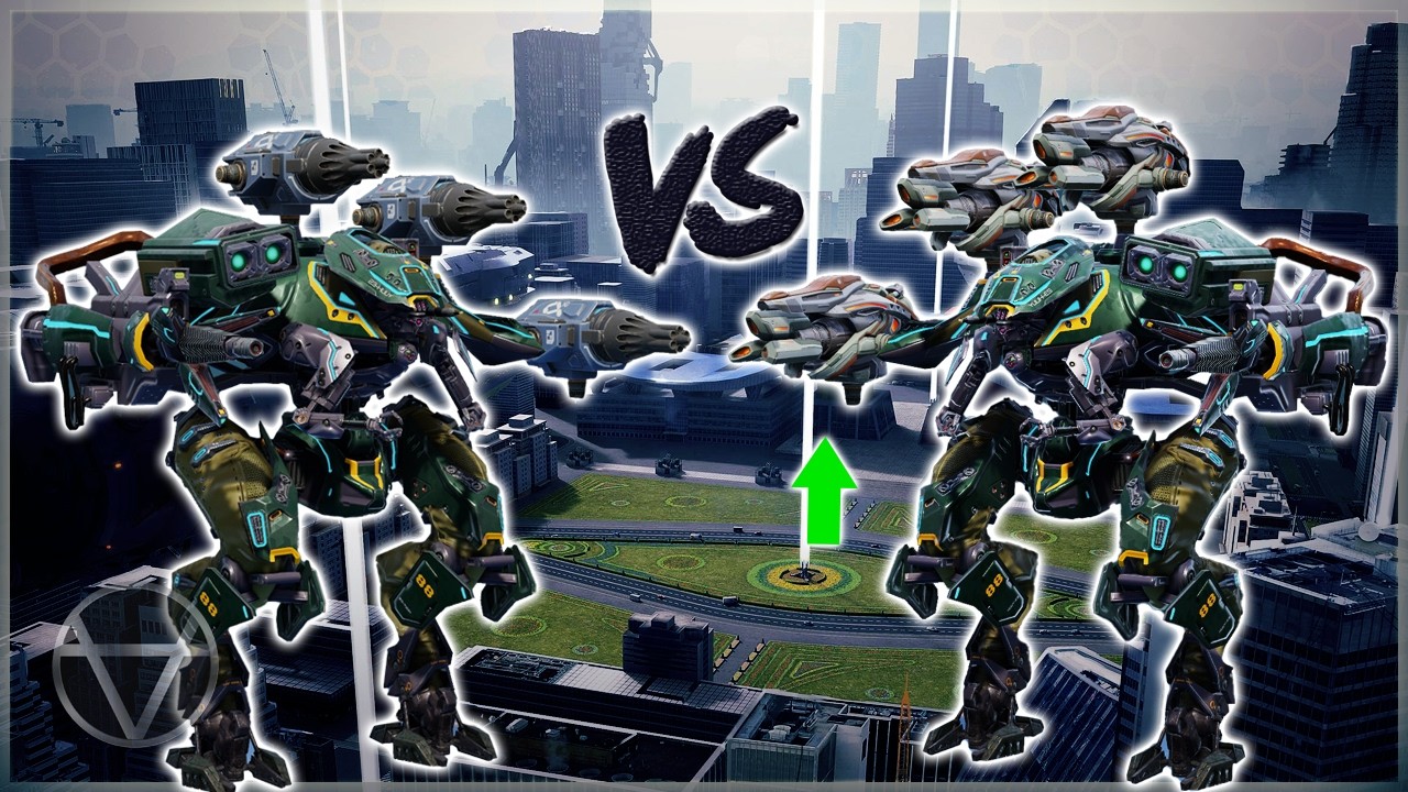 Damper (Buff) VS Machaira – Mk3 Comparison | War Robots