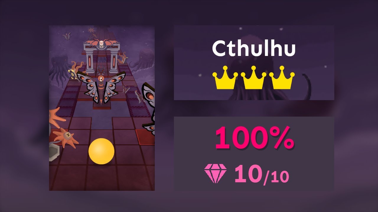 Cthulhu ⭐️⭐️⭐️⭐️ | Rolling Sky - Level 83