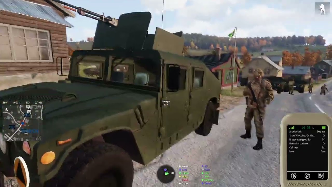 Czernoruska Rebelia cz.2 - Gazela jako Dow&oacute;dca Sekcji - Arma3Coop