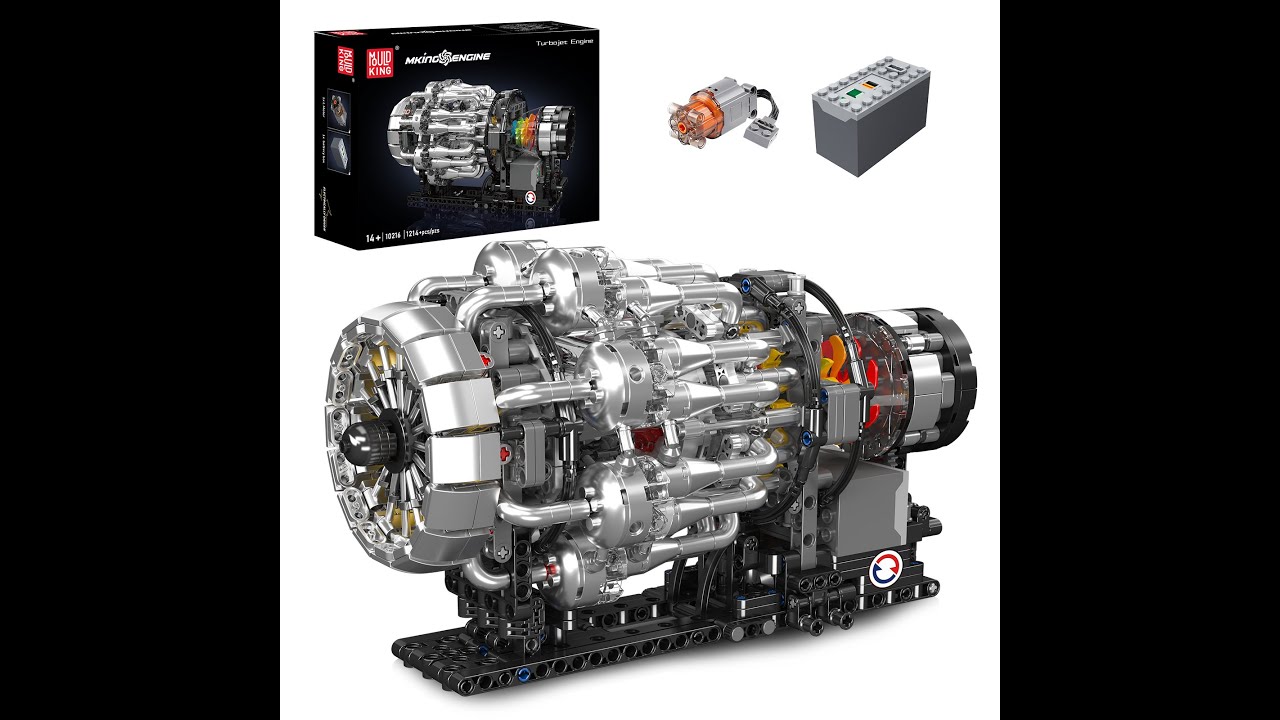Mould King 10216 Turbojet Engine