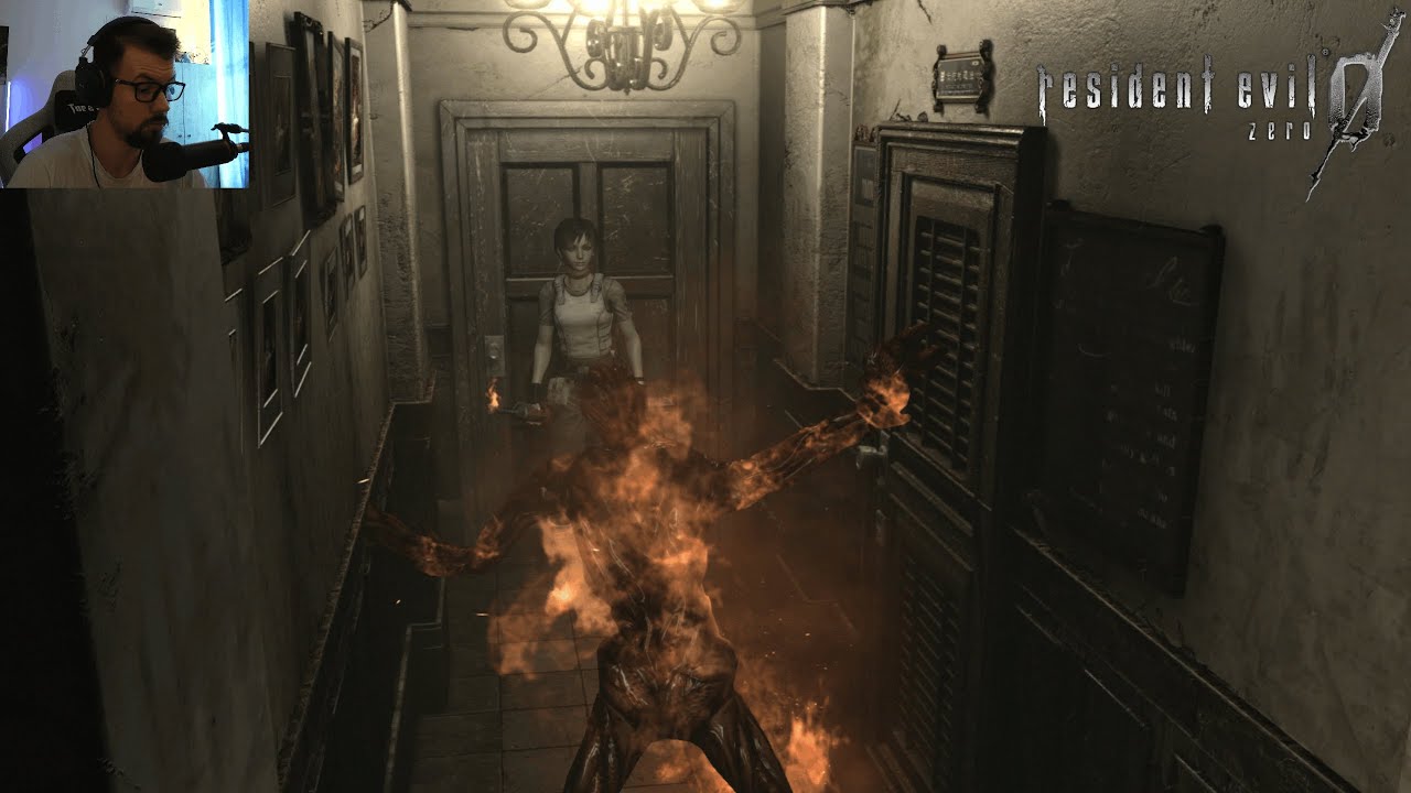 RESIDENT EVIL ZERO Проходження - ЗГОРІЛА ТВАРЮКА - #13