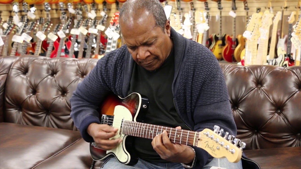 Juan Gartrell playing a Jazzy Christmas Tune with a Fender American Deluxe Telecaster