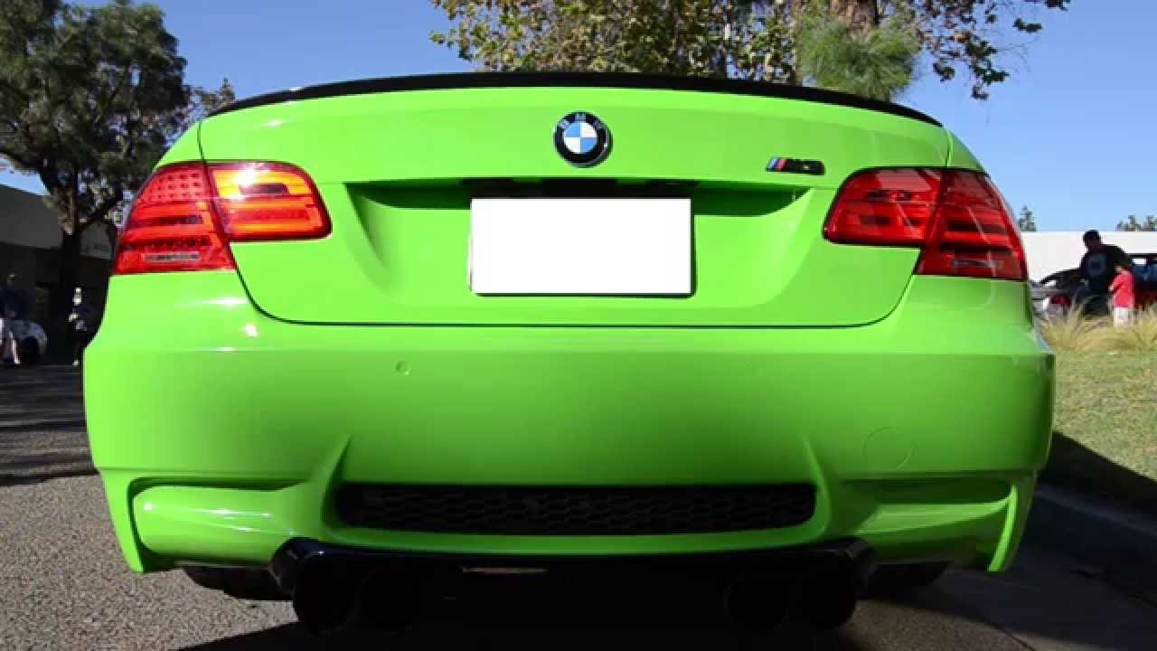 E9X Exhaust System Comparison