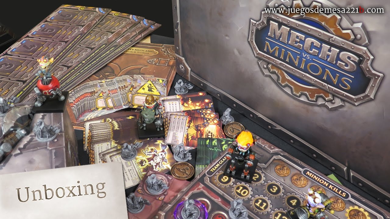 Mechs vs. Minions: unboxing (español)