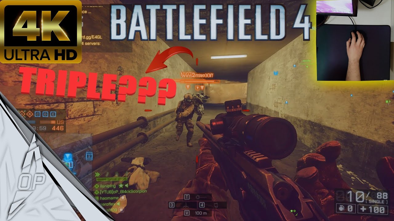 BF4 SNIPING ON OP.LOCKER WITH HAND CAM _ BATTLEFIELD 4 PC GAMEPLAY [4K 60FPS] #bf4 #4k #60fps