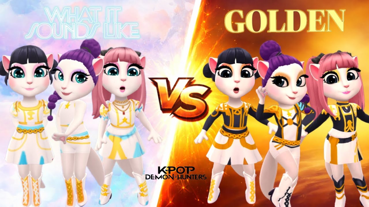 WHAT IT SOUND LIKE 🌟🤍 VS GOLDEN 💛🌟 BATTLE | ANGELA GLAMZ 