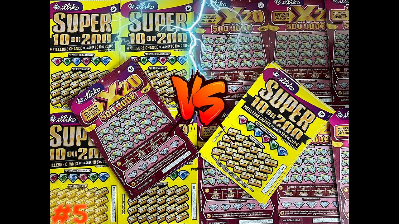 15 TICKETS FDJ SUPER 10 OU 200 VS 15 TICKETS X20 !! Que le meilleur l'emporte !! 💣