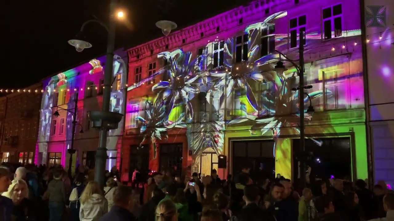 Zawiłość człowieka - ul. Piotrkowska 36-40 I 14 Light Move Festiwal I 2024