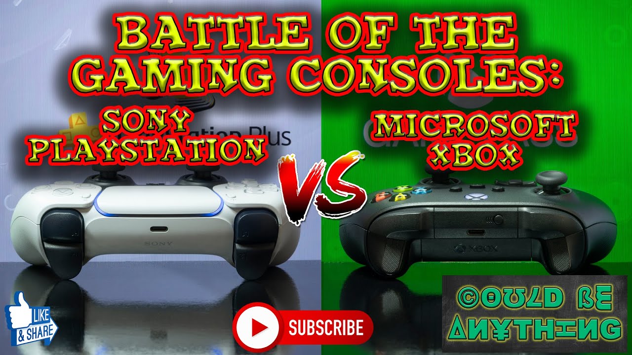 Battle of the Gaming Consoles: Sony PlayStation vs Microsoft Xbox | Could Be Anything