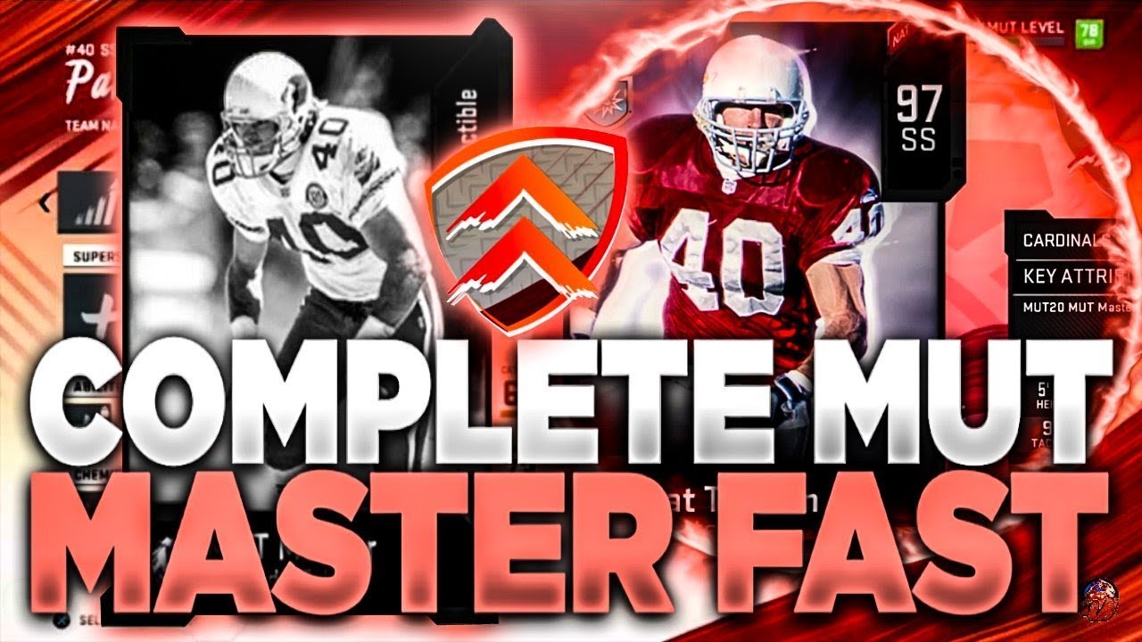 FASTEST METHOD TO COMPLETE MUT MASTER PAT TILLMAN!! | GET INSTANT INTERCEPTIONS, FUMBLES AND SACKS!!