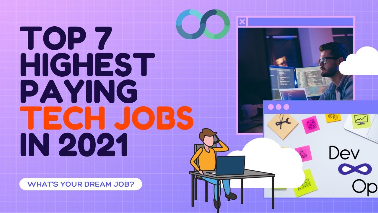 Top 7 Highest Paying Tech Jobs in 2021 - DevOps, Data Scientist, Full-Stack Developer || Salary?