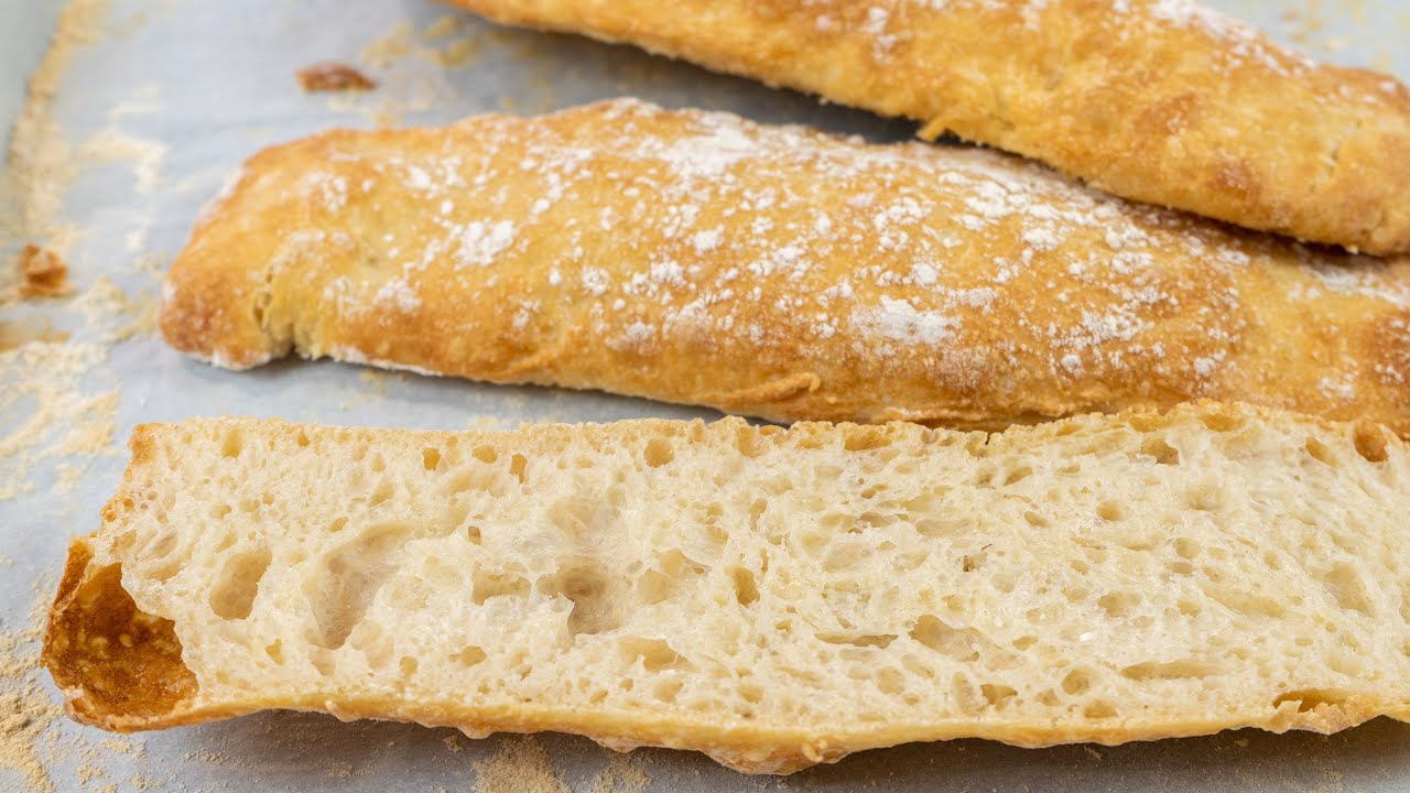 Crystal Bread Recipe (Spanish Style Ciabatta)