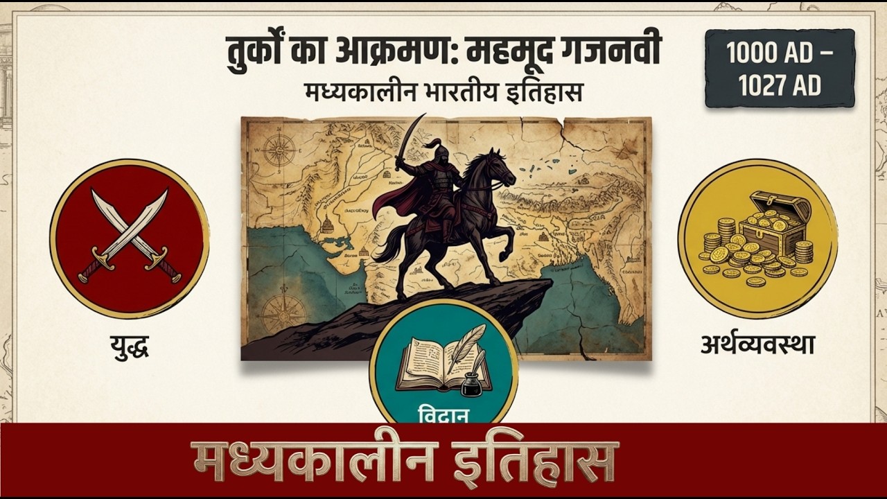 तुर्की आक्रमणकारी मुहम्मद गजनवी | Muhammad Ghaznavi | 17 Invasions Explained