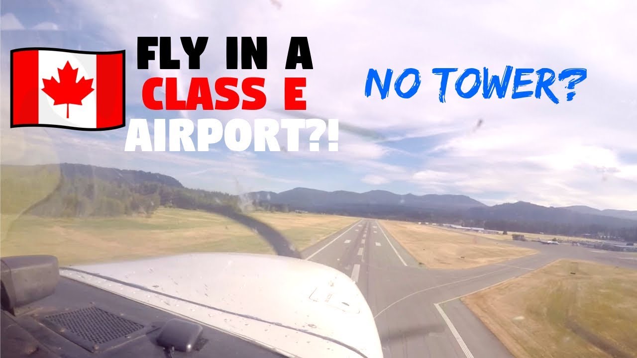 WHAT IS CLASS E? | Canada Control Zone & Airspaces | ATC Audio
