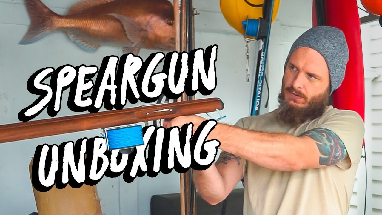 Speargun Unboxing & First Impressions (Andre Oval 125)