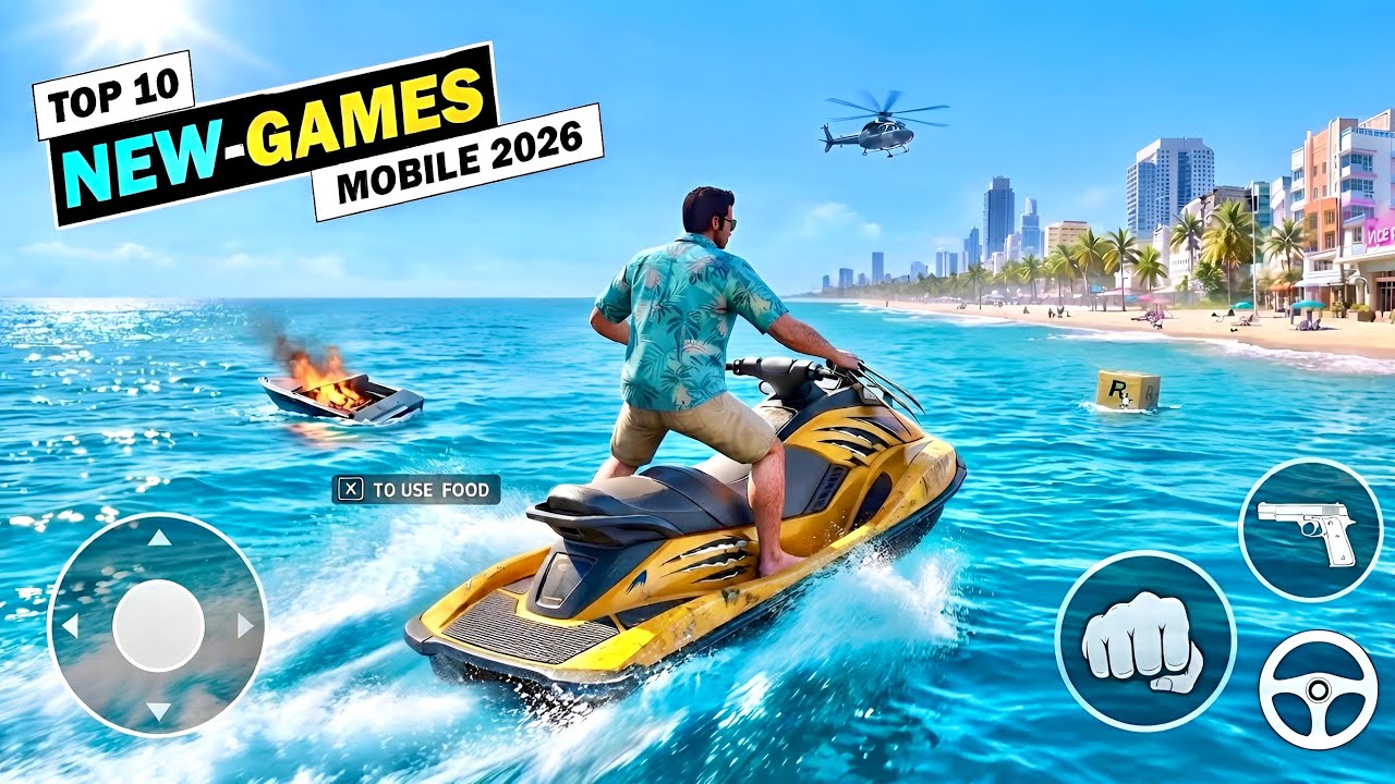 TOP 10 Mejores Juegos Para Android & iOS 2026 GRATIS ✅