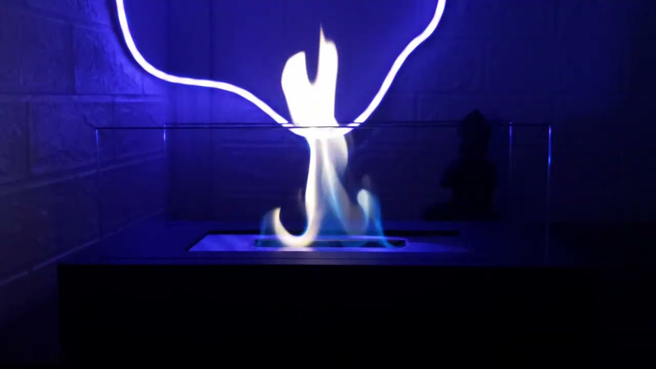 Fireplace Amvient Glow   10 Hours Relasing Fire