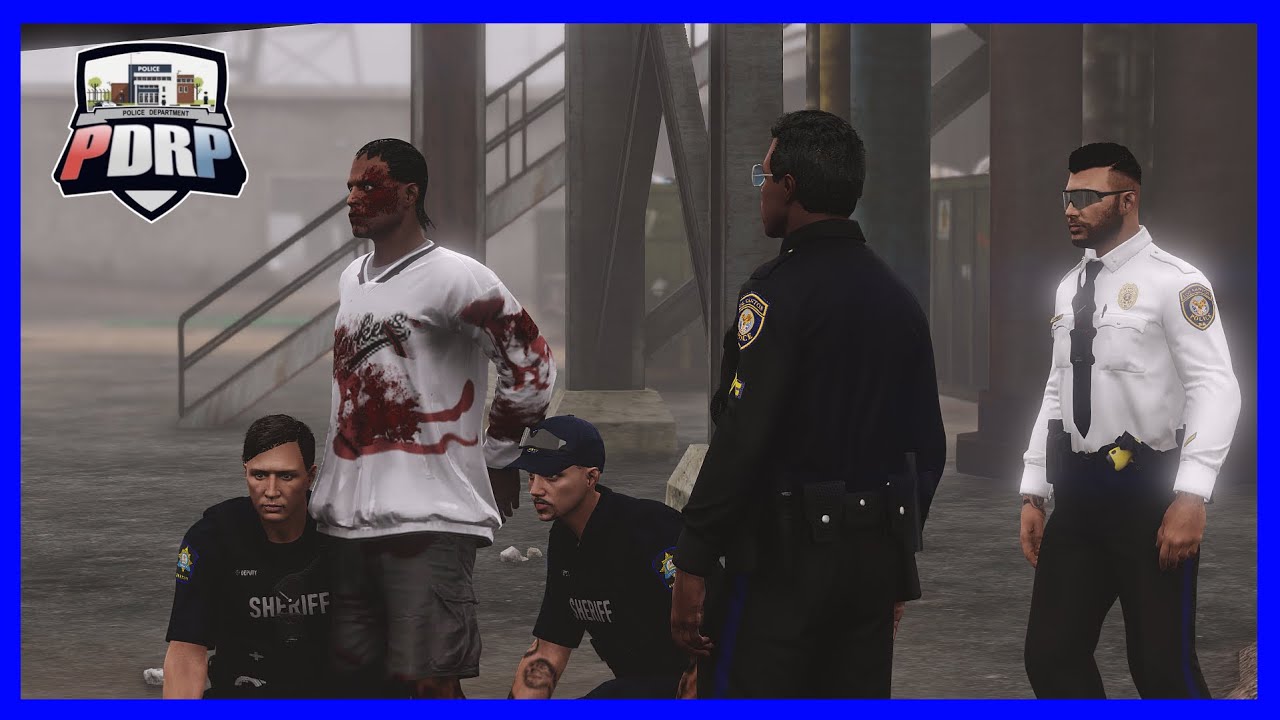 PDRP - FiveM | “Drop The Gun!” Foot pursuit | Episode 23