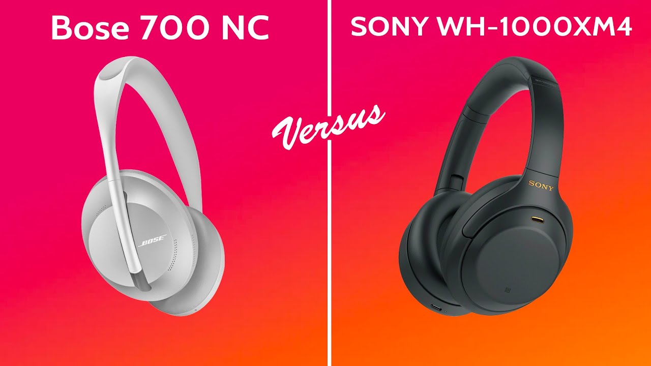 Bose Noise Cancelling NC 700 vs Sony WH-1000XM4 Wireless Headphones