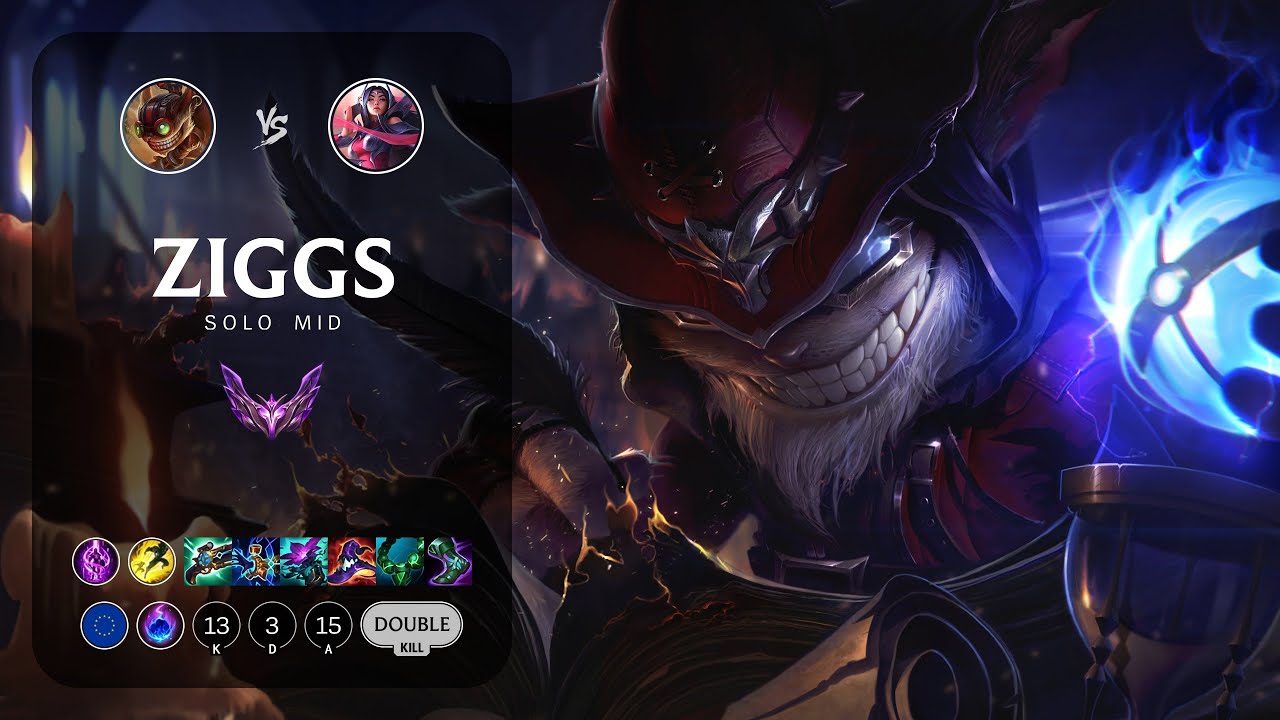 Ziggs Mid vs Irelia - EUW Master Patch 14.8