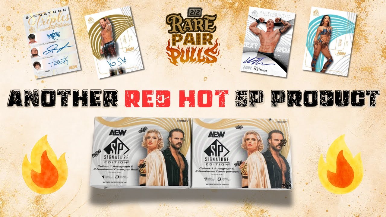 LATE TO THE PARTY BUT WAS IT WORTH THE WAIT???😬│2025 AEW SP SIGNATURE EDITION HOBBY BOX OPENING