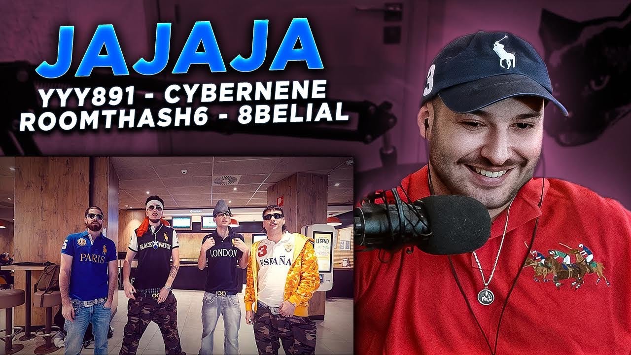 SWAG!! REACCION: yyy891, cybernene, roomtrash6, 8belial - JAJAJA [Official Music Video] #DISOBEY