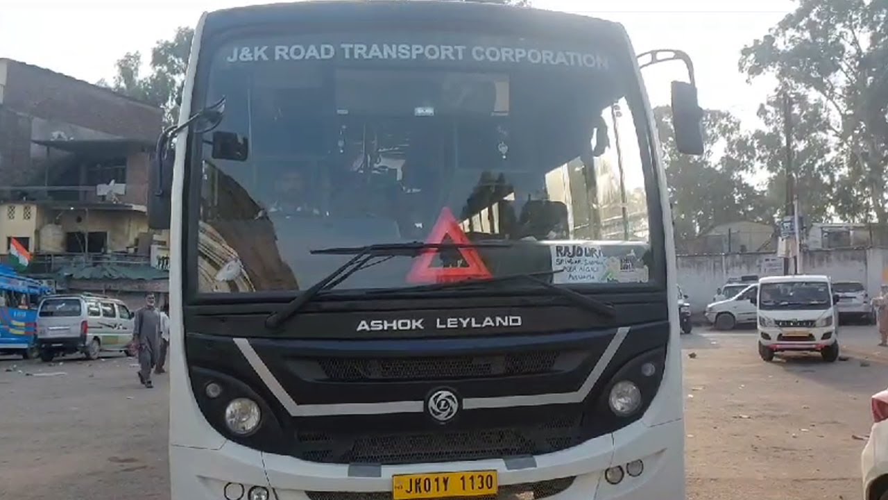 SRTC Starts Rajouri To Kashmir Bus Service