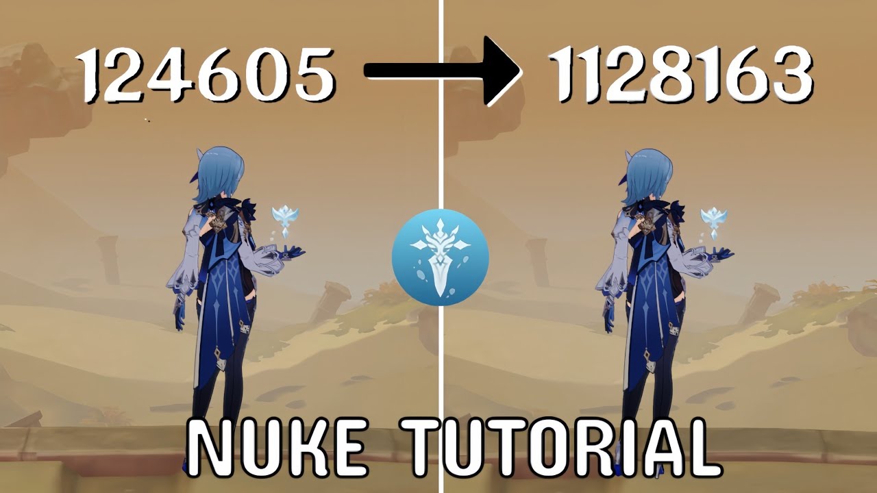 Eula 1.1 Million DMG Nuke Tutorial - [ Genshin Impact ]