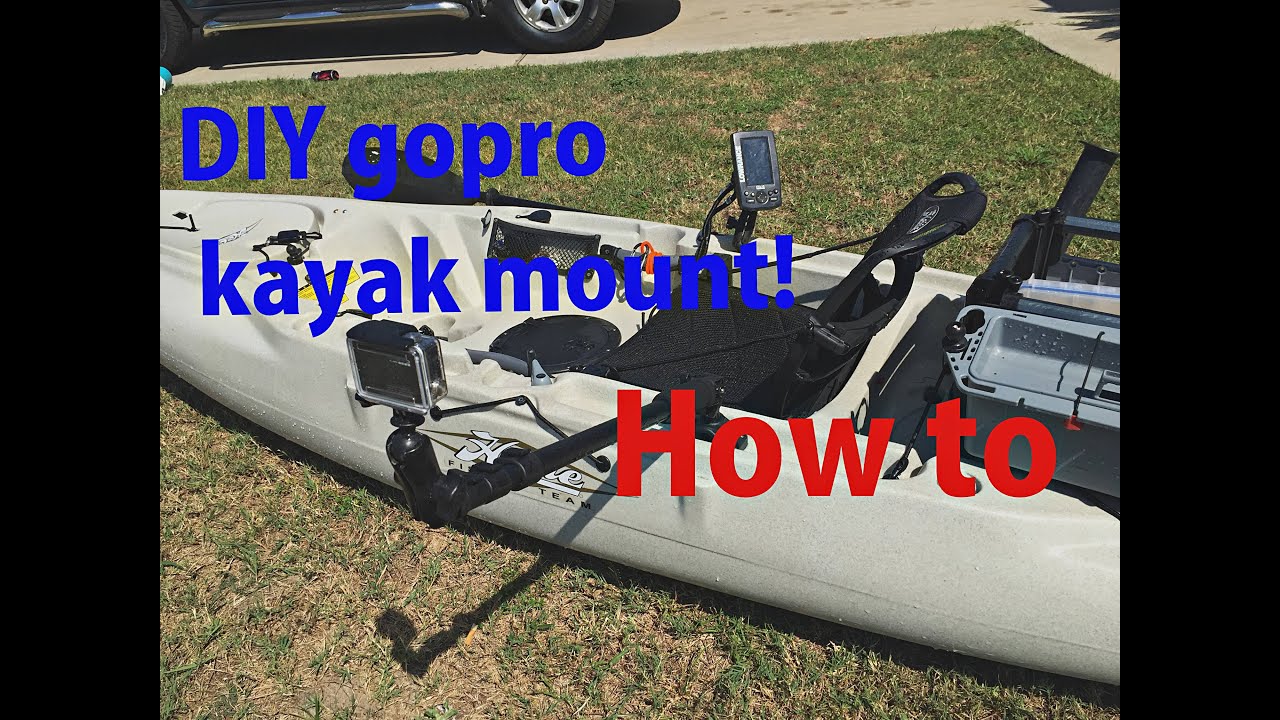 How to build multi angle gopro kayak pole(targus monopod)