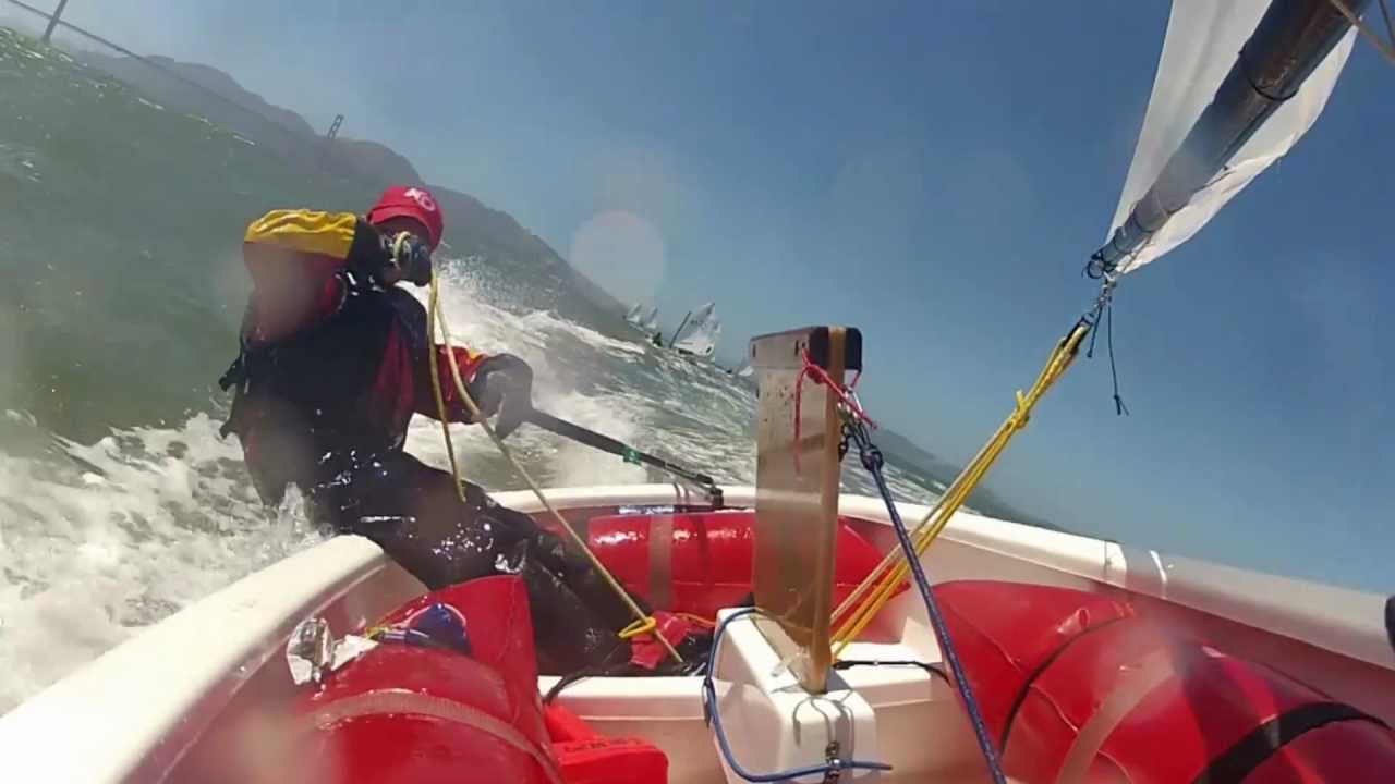 Opti Sailing San Francisco: Red Sky at Morning