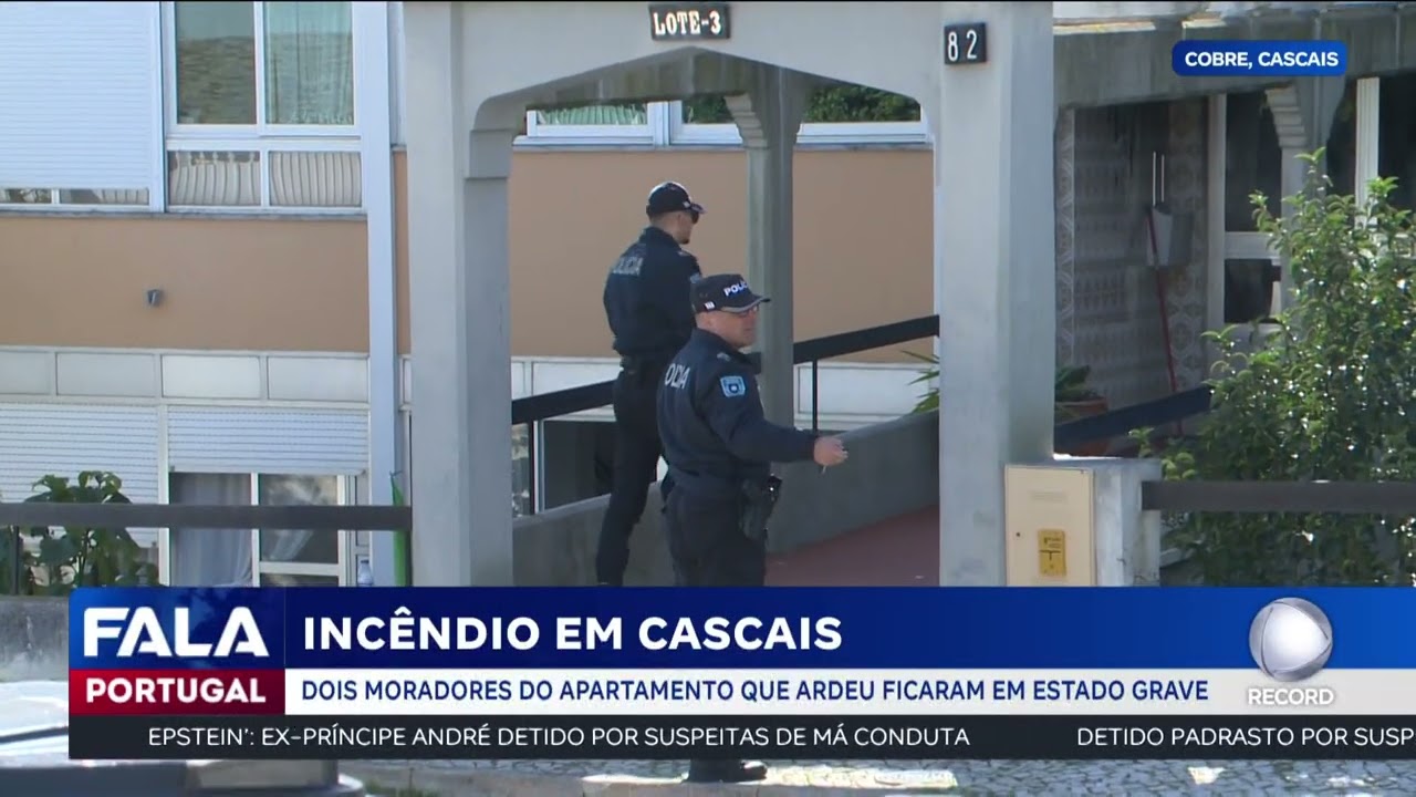 Incêndio em Cascais