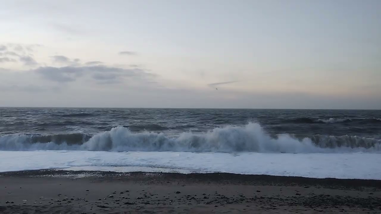 🌬🌊❄ Winter Brandung Meeresrauschen Meditation