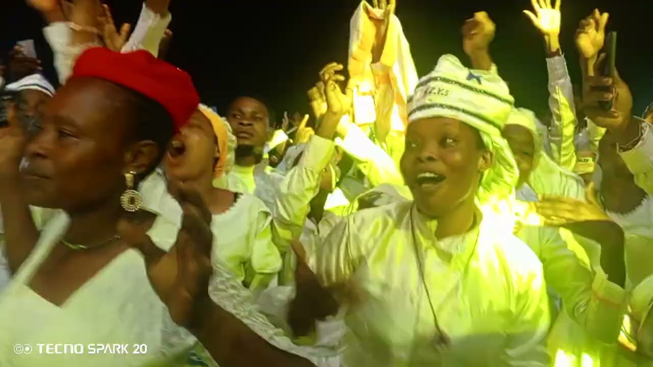 CHINYERE UDOMA AT AUDACITY OF PRAISE 2025 @NATIONAL STADIUM SURULERE LAGOS 