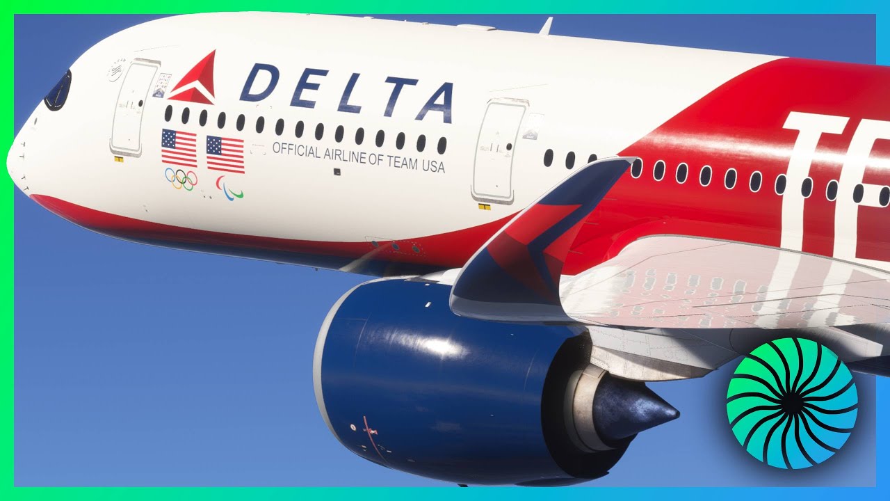 MSFS LIVE | 80 HOURS OF ATLANTA EVENT | INI A350 | Minneapolis (MSP) ✈ Atlanta (ATL) #msfs2024
