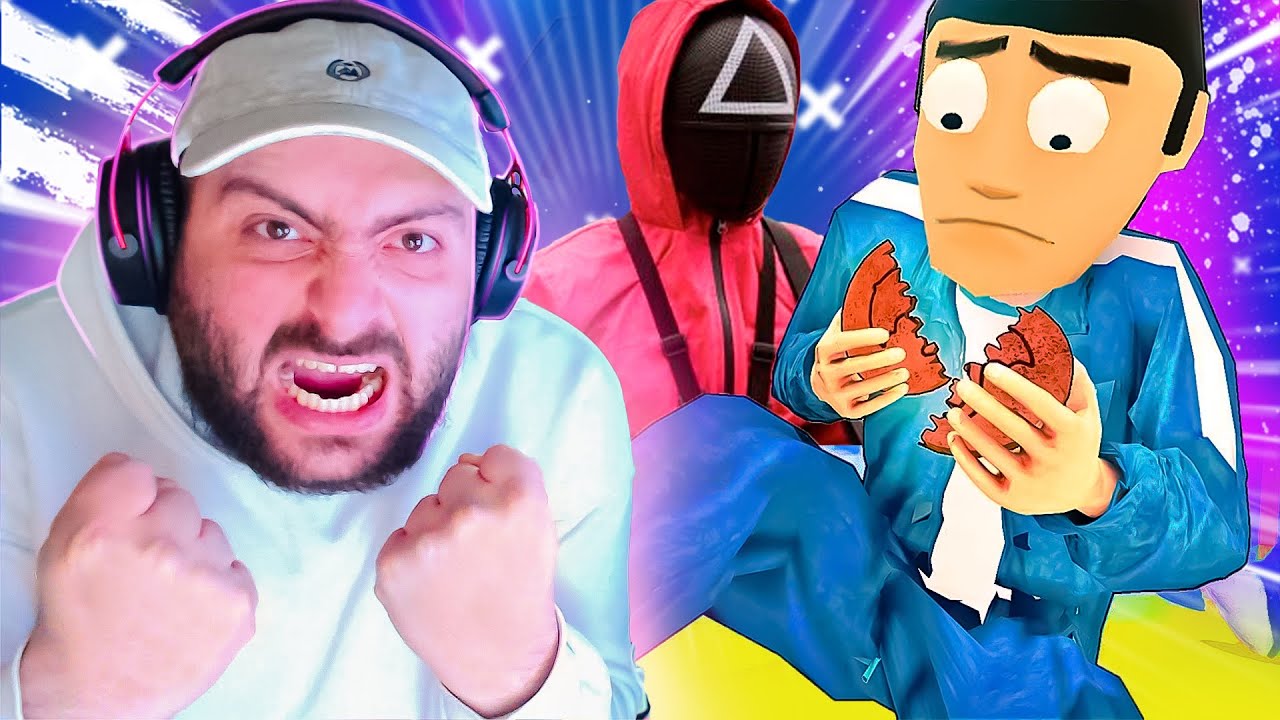 🦀Ահավոր խնդալու ու բոց խաղ🤣Squid Game🦀ИГРА КАЛЬМАРА➲ Crab Game #1