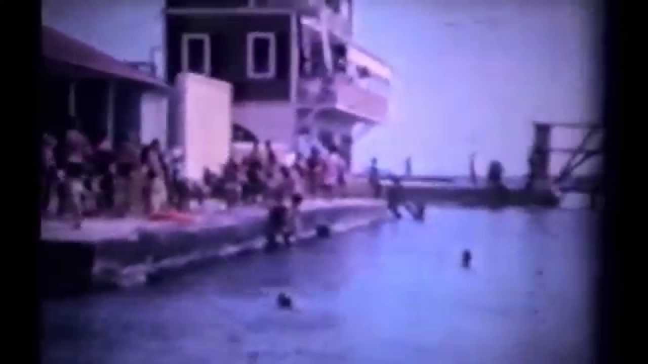 Curacao Badplaats Jan Thiel in 1970