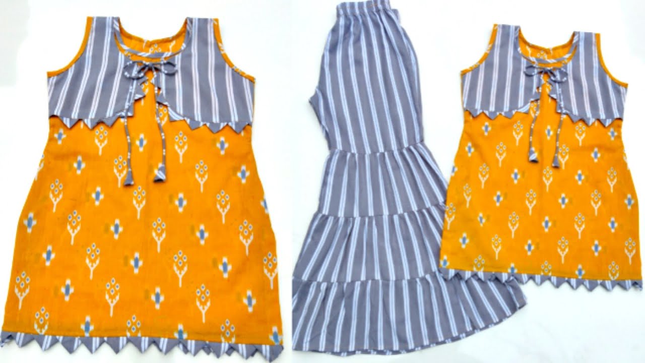 DIY: Baby gharara/sharara cutting & stitching/ gharara easy making for kid/ Eid special dress design