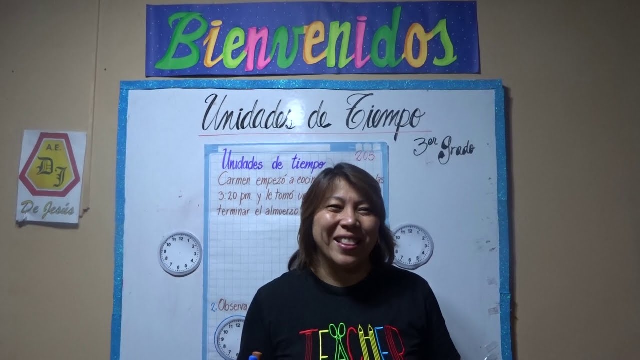 Unidades de tiempo 3° Grado
