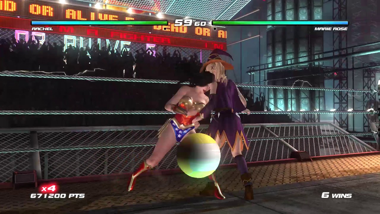 DOA 5 Rachel Wonder Woman Mod