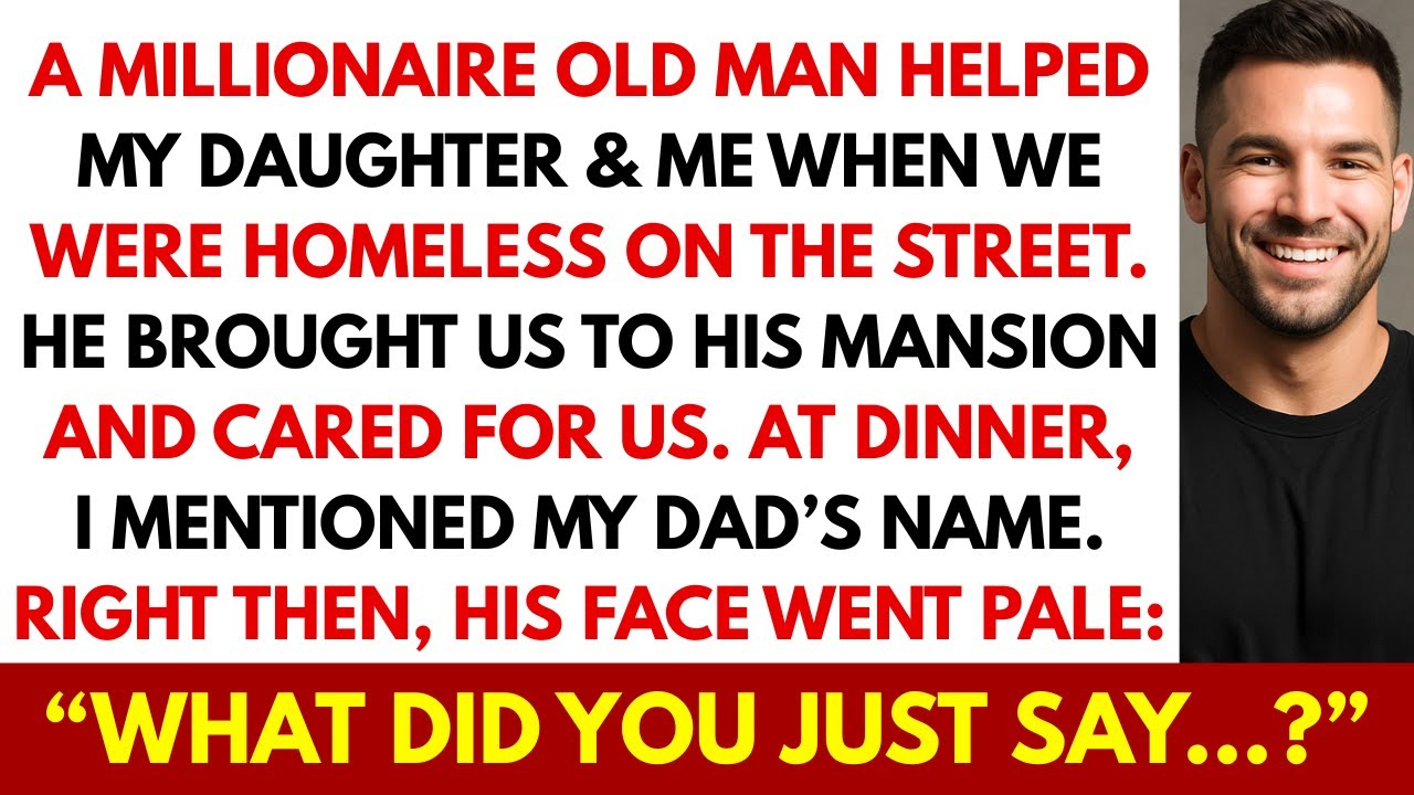 A Millionaire Old Man Helped My Daughter & Me When We Were Homeless On The Street. Then I Learned…