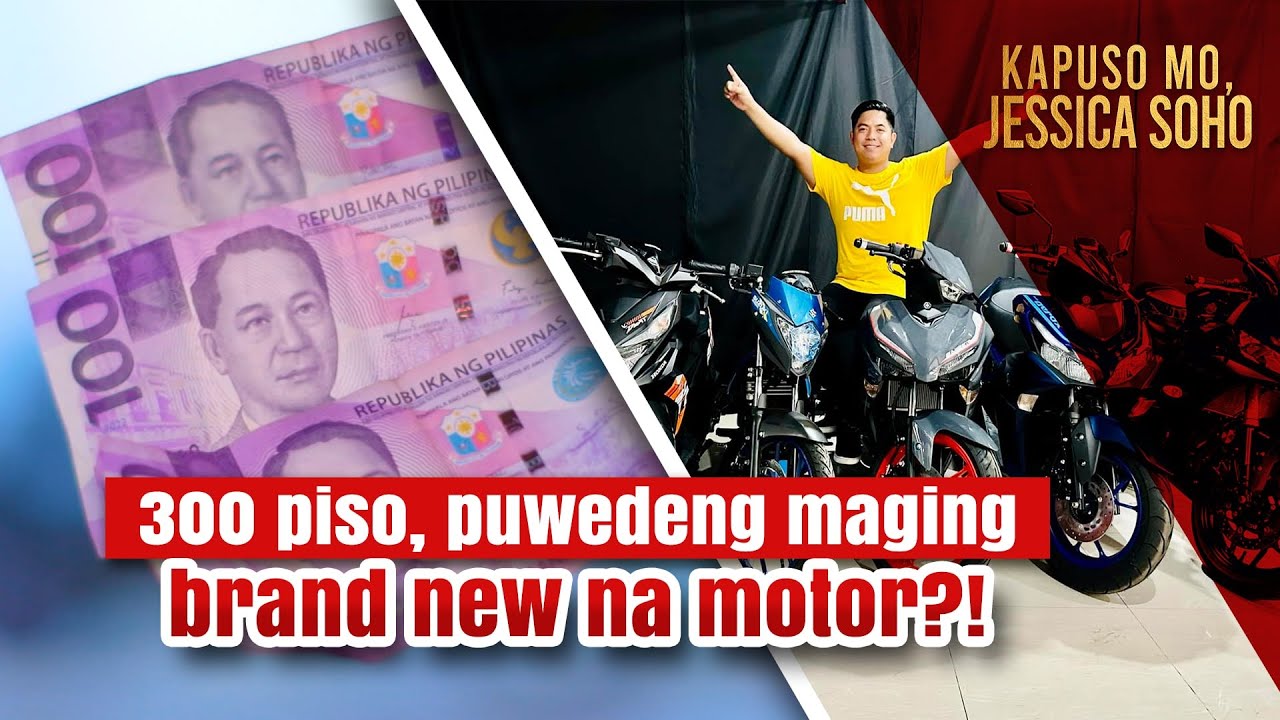 300 piso, puwedeng maging brand new na motor?! Paano? | Kapuso Mo, Jessica Soho