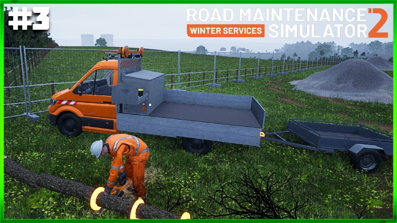 Road Maintenance Simulator 2 - Winter Services - FIRST LOOK - Episode #3
