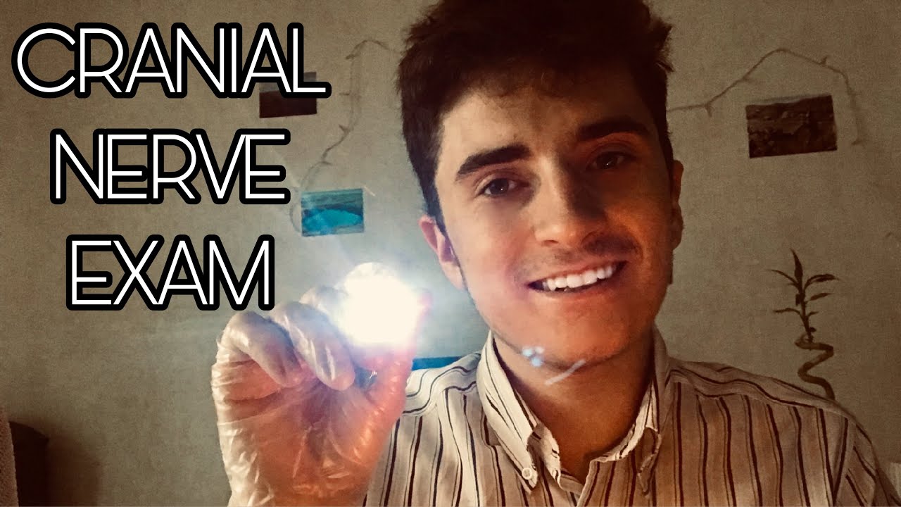 ROLEPLAY CRANIAL NERVE EXAM (5 sens) 🔦 / ASMR Français