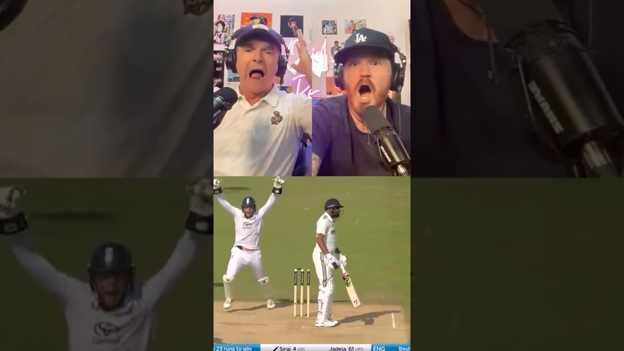 Our reaction to the end of the India vs England cricket test match 😭 #indiancricket