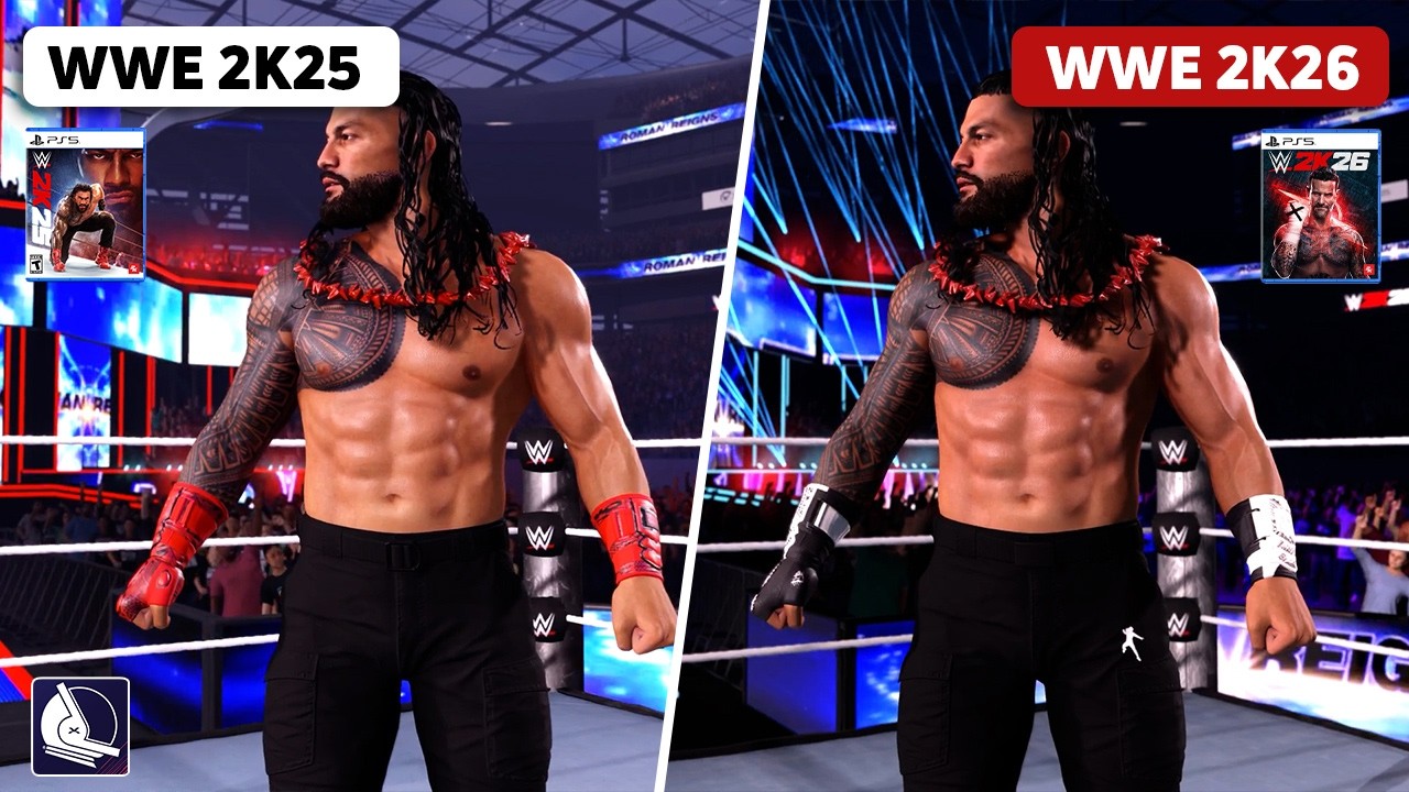 WWE 2K26 Graphics Comparison: Is It Worse? (PS5 PRO)