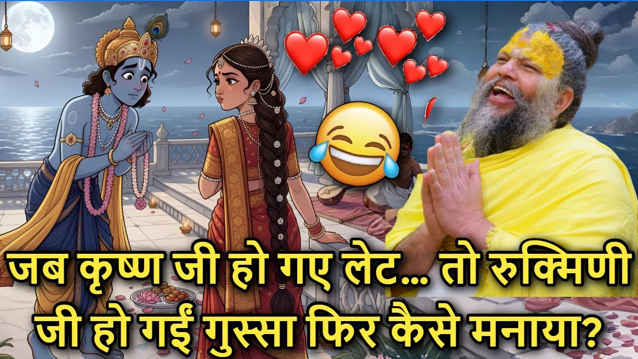 ✨💫 Krishan Ji Ho Gaye Late ⏰… Toh Rukmini Ji Ho Gayi Gussa 😤 Fir Krishan Ji Ne Kaise Manaya?