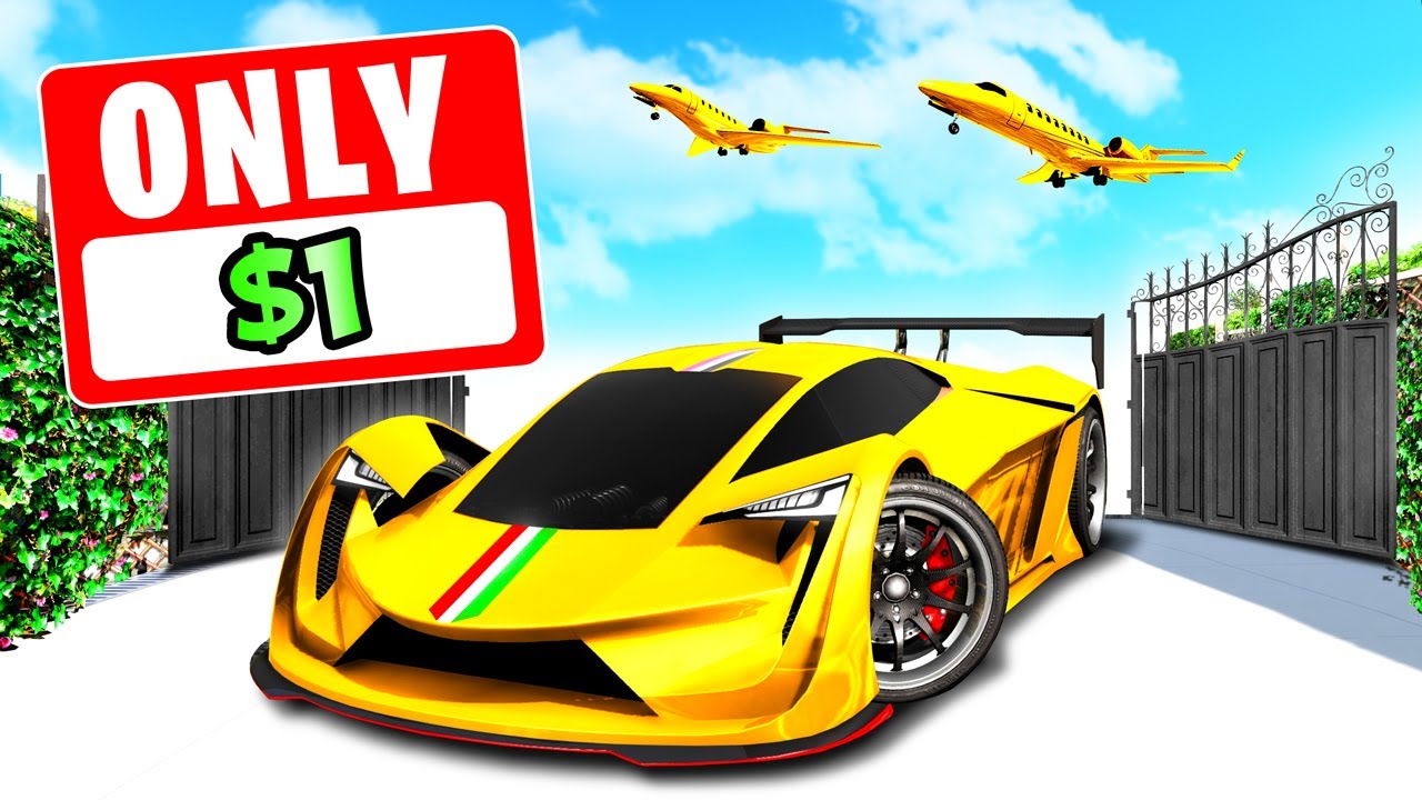 GTA 5 but EVERYTHING is $1