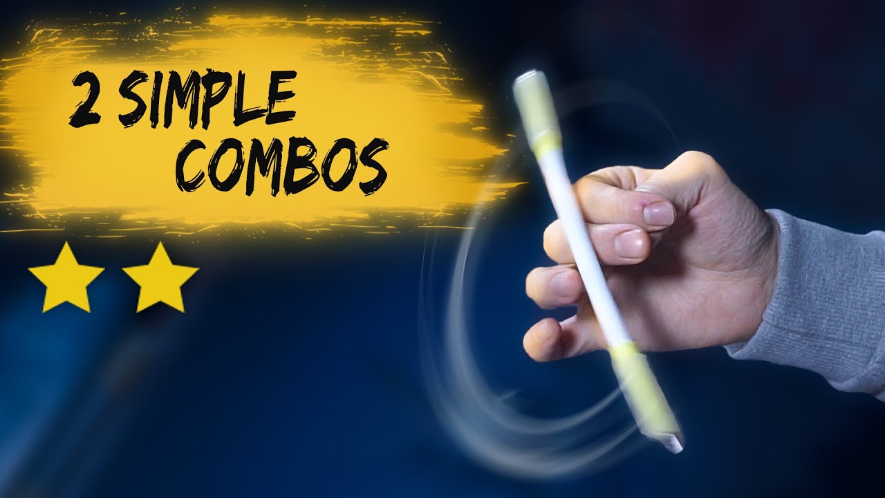 Two Simple Pen Spinning Combos I Do While Browsing The Web